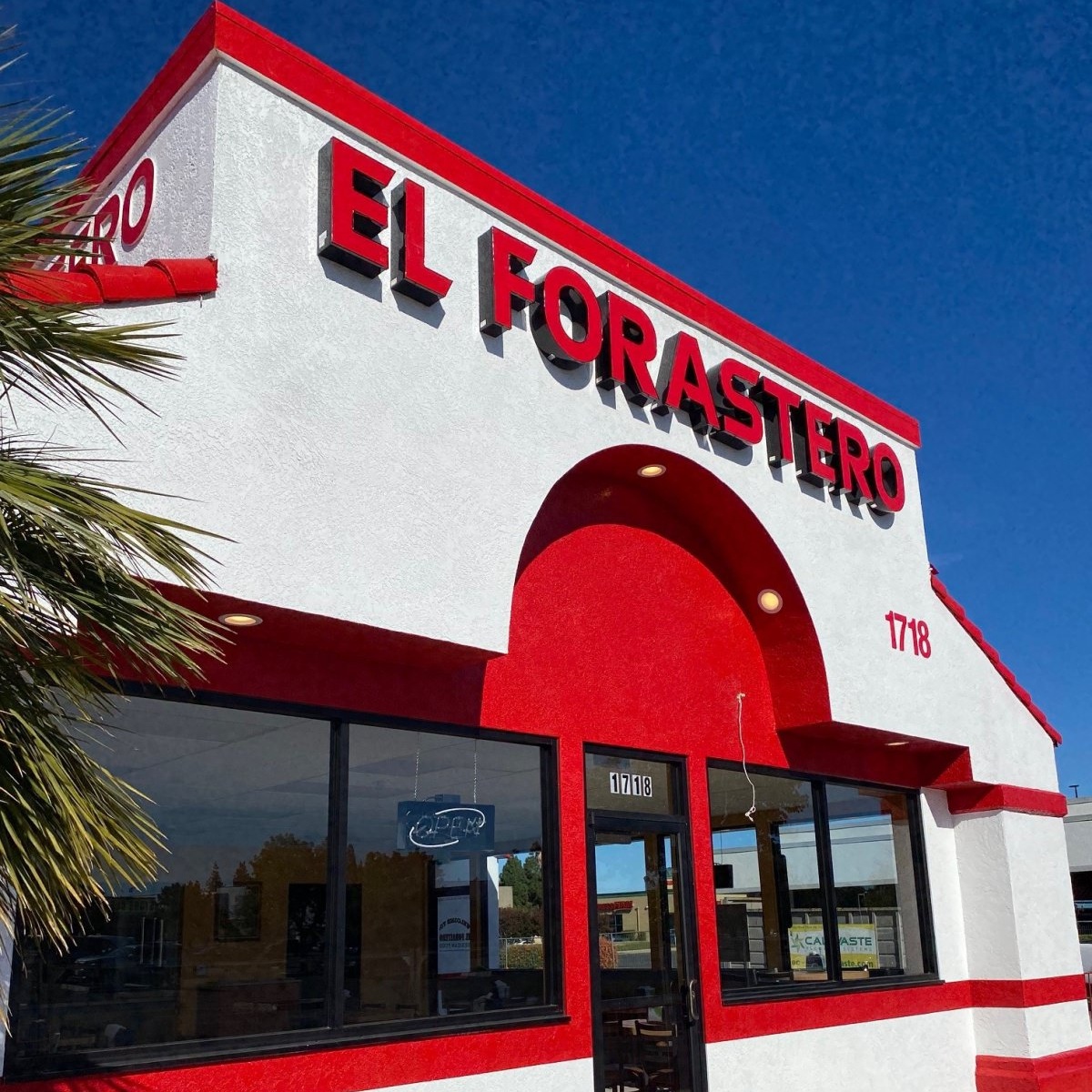 El Forestero's outside completed by Dry Creek Construction